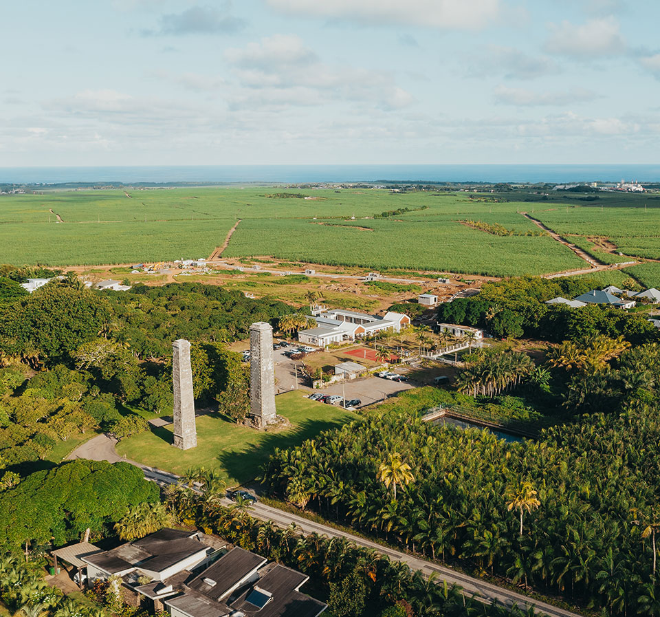 Savannah Connected Countryside, vue aérienne